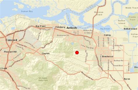 3.7 magnitude earthquake reported in Antioch